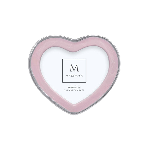 Load image into Gallery viewer, Mariposa Signature Pink Heart 4x6 Frame
