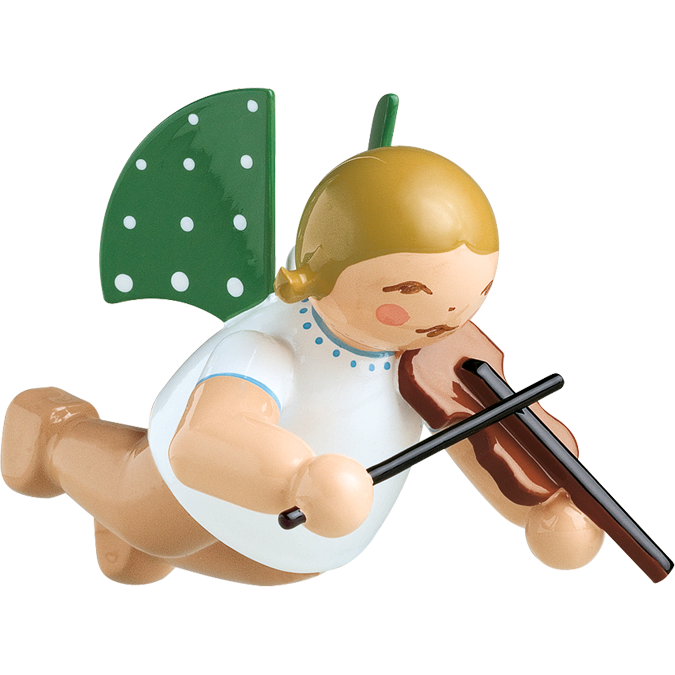Wendt & Kuhn Angel with Violin, Suspended Figurine