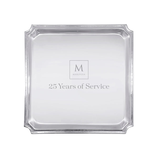 Load image into Gallery viewer, Mariposa Linzee Square Platter
