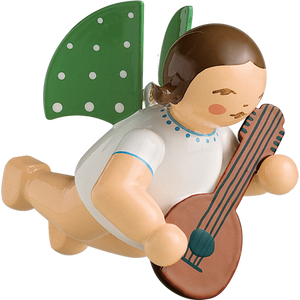Wendt & Kuhn Angel with Mandolin, Suspended Figurine