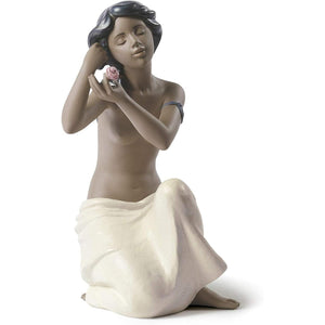 Lladro NAO Nude with Flower - Figurine