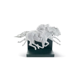 Lladro Horse Race Figurine - Limited Edition