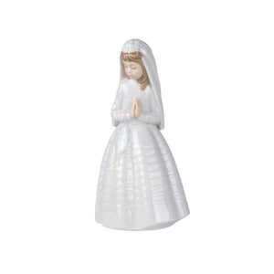 Lladro NAO Girl Praying - Figurine