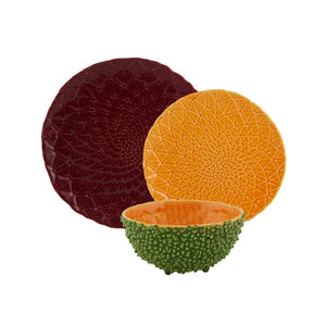 Bordallo Pinheiro Amazonia 3 PPS with Green Bowl