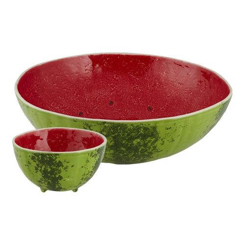 Bordallo Pinheiro Watermelon 5 Pieces Salad Serving Set