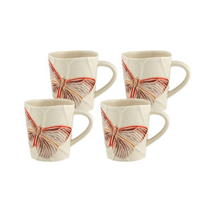 Bordallo Pinheiro Cloudy Butterflies By Cláudia Schiffer Mug, Set of 4