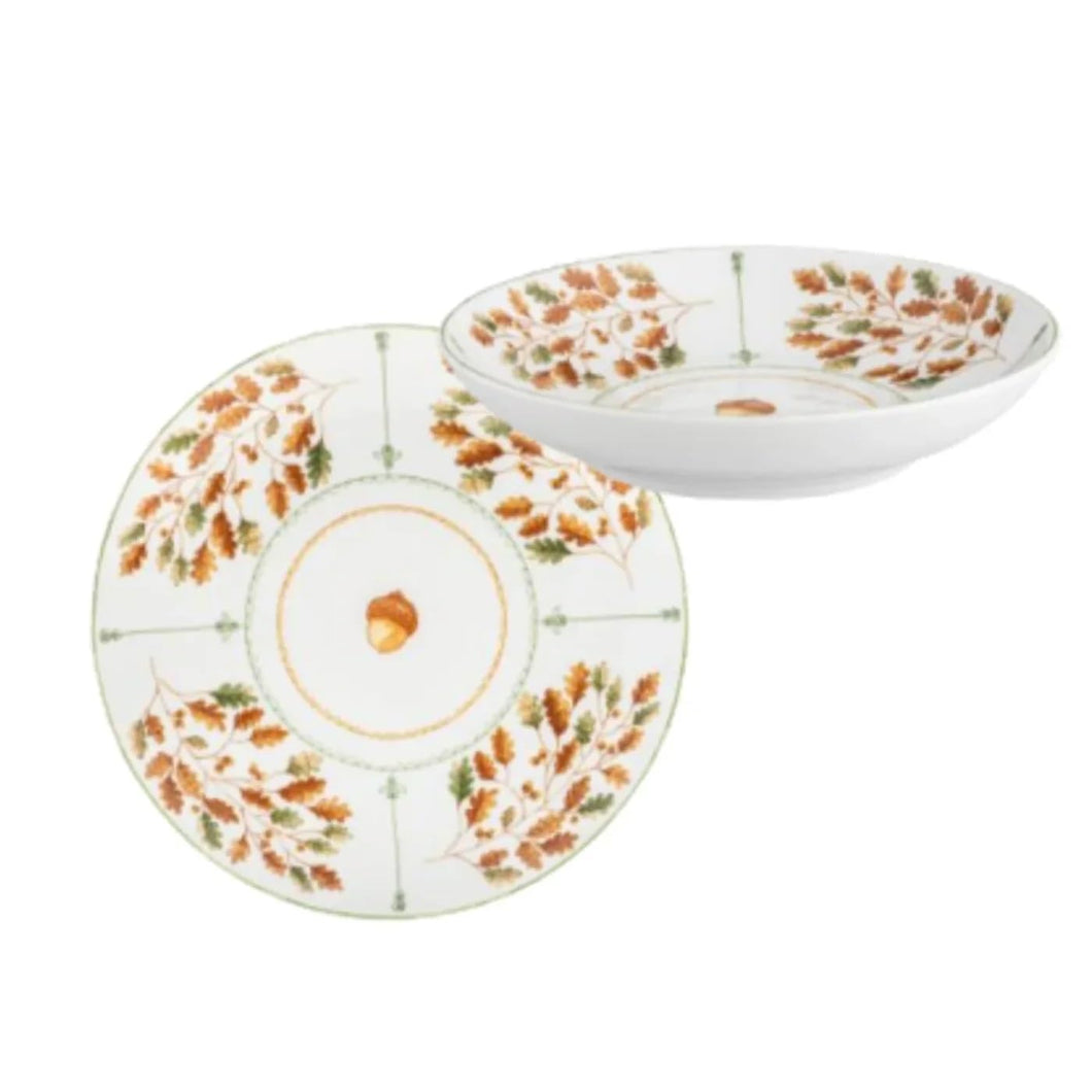Bordallo Pinheiro Gudrun Soup Plate, Set of 4