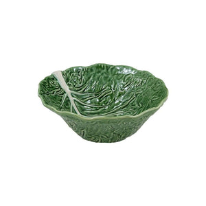 Bordallo Pinheiro Cabbage Natural Deep Salad Bowl 29 Cm / 11"