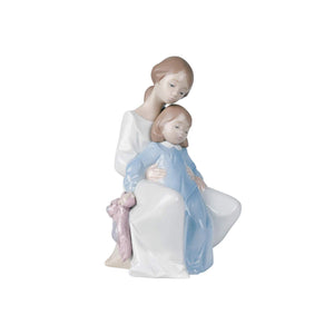 Lladro NAO A Moment with Mommy - Figurine