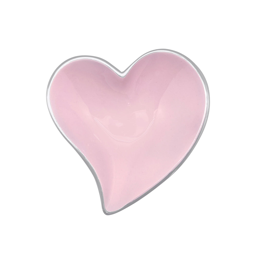 Mariposa Pink Small Heart Bowl