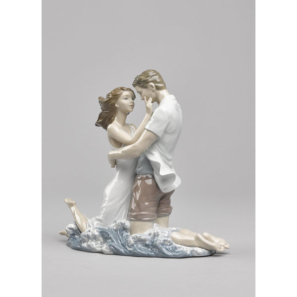 Load image into Gallery viewer, Lladro The Thrill of Love Couple Figurine
