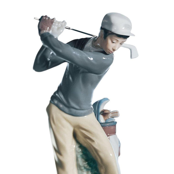 Load image into Gallery viewer, Lladro Golfer Man Figurine
