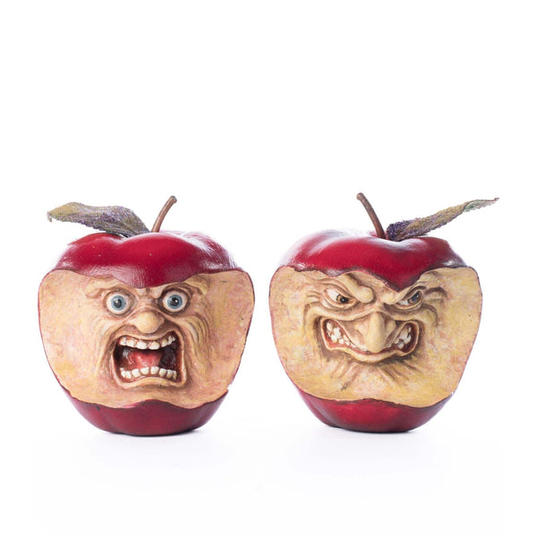 Load image into Gallery viewer, Katherine&#39;s Collection Toxic Terry and Noxious Nelson Apples Assortment of 2
