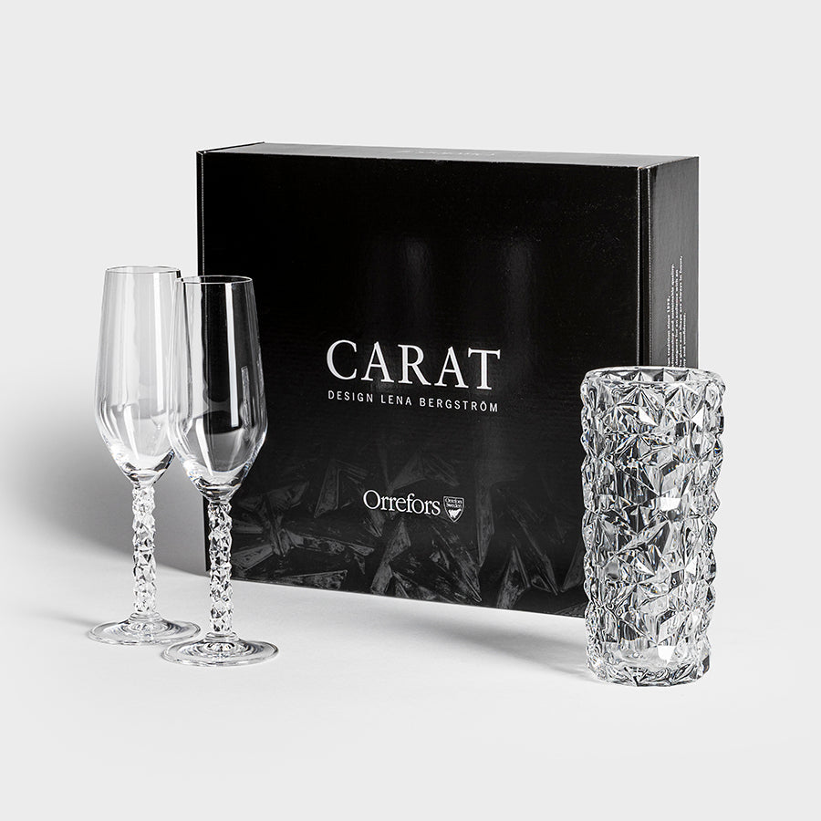 Orrefors Carat 3 Piece Gift Set
