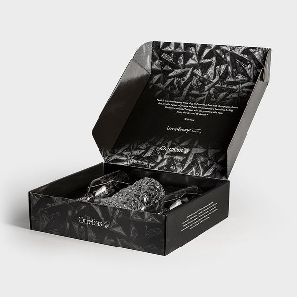 Load image into Gallery viewer, Orrefors Carat 3 Piece Gift Set
