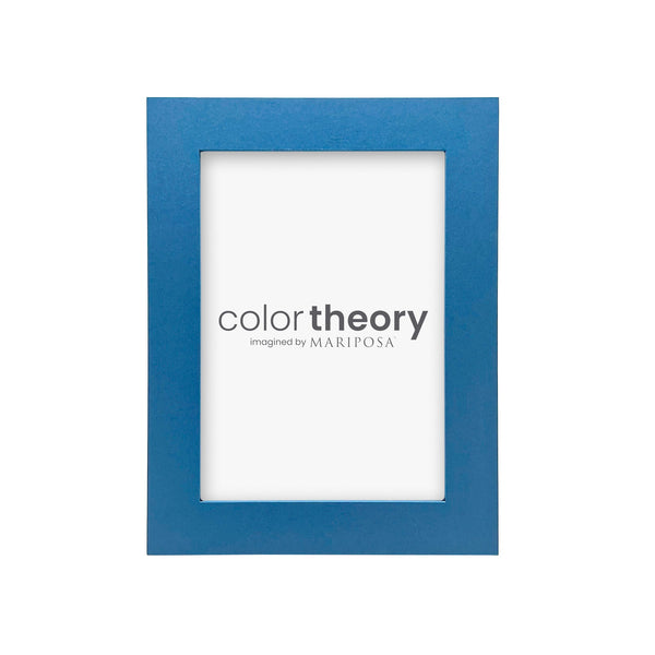 Load image into Gallery viewer, Mariposa Double Sided Denim Blue and Periwinkle 5x7 Frame
