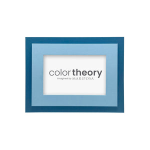 Mariposa Tiered Periwinkle and Denim Blue 4x6 Frame