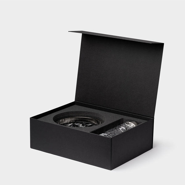 Load image into Gallery viewer, Orrefors Carat Bowl &amp; Vase Bundle
