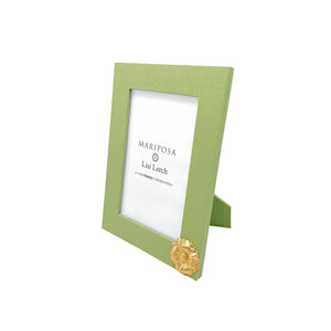 Mariposa Flower Meadow Green 4x6 Frame