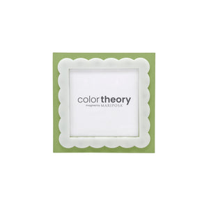 Mariposa Meadow Green Scallop 4x4 Frame