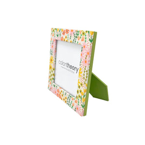 Mariposa Double Sided Botanical and Meadow 4x4 Frame