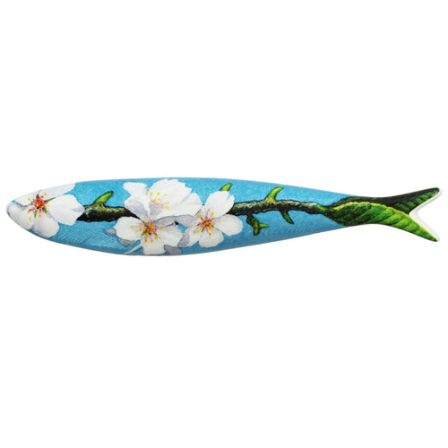 Bordallo Pinheiro Decorative Collectible Sardine Almond Blossom