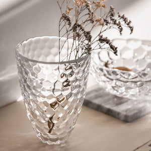 Orrefors Raspberry Vase Large
