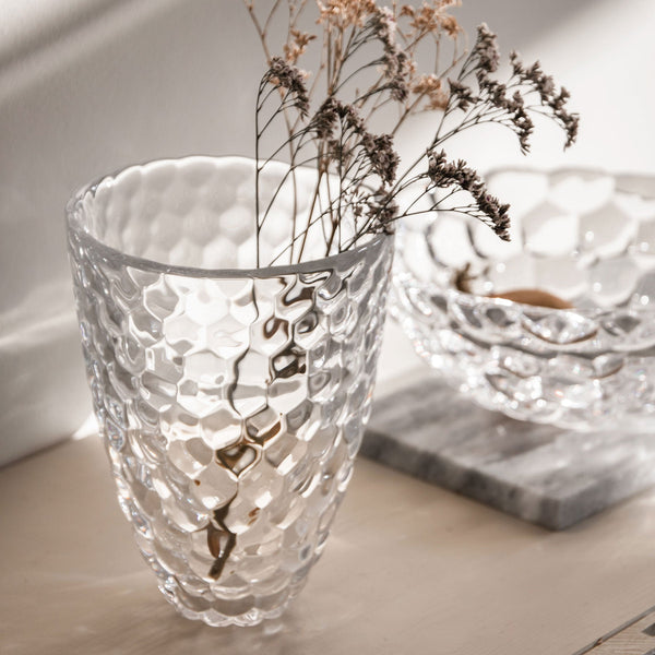 Load image into Gallery viewer, Orrefors Raspberry Vase Large
