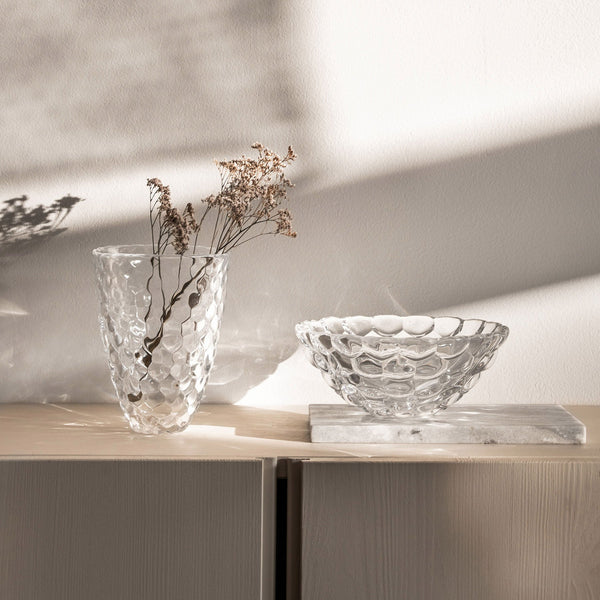 Load image into Gallery viewer, Orrefors Raspberry Vase Large
