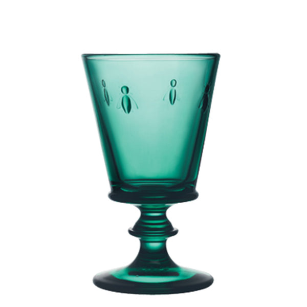 Load image into Gallery viewer, La Rochere Bee Wine Glass Emerald - Set of 6
