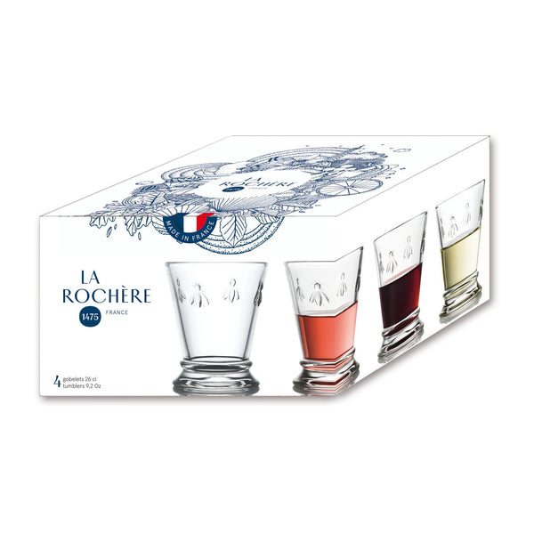 Load image into Gallery viewer, La Rochere Bee Tumbler - Set of 4
