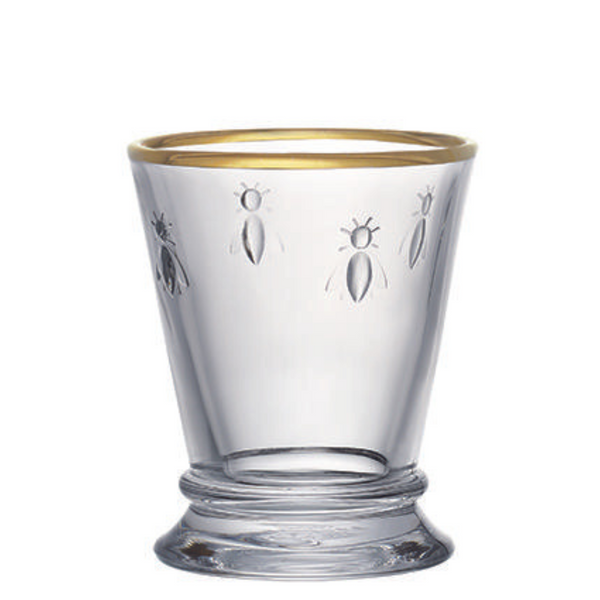Load image into Gallery viewer, La Rochere Bee Tumbler Ltd Ed Gold Rim - Set of 4
