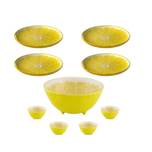 Bordallo Pinheiro Lemon 9 Pieces Set