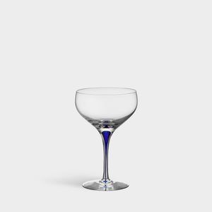 Orrefors Intermezzo Blue Coupe