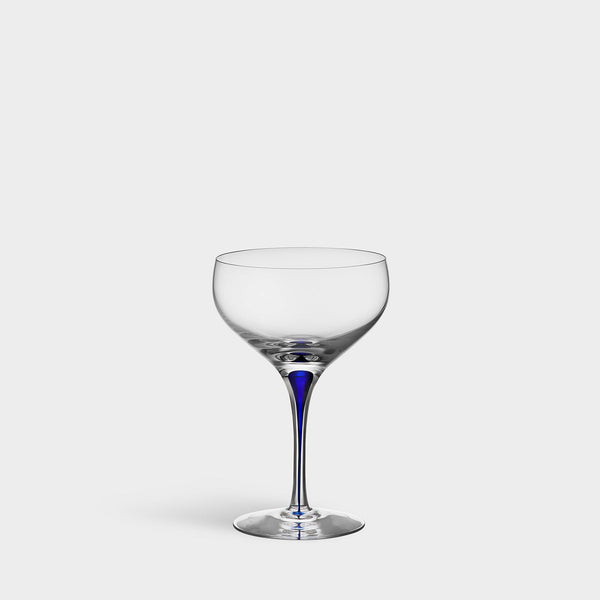 Load image into Gallery viewer, Orrefors Intermezzo Blue Coupe
