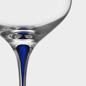 Orrefors Intermezzo Blue Coupe