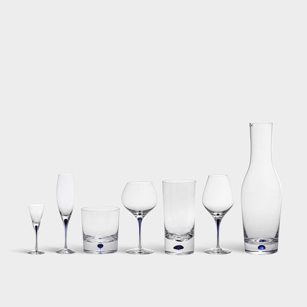 Load image into Gallery viewer, Orrefors Intermezzo Blue Champagne - Set of 2
