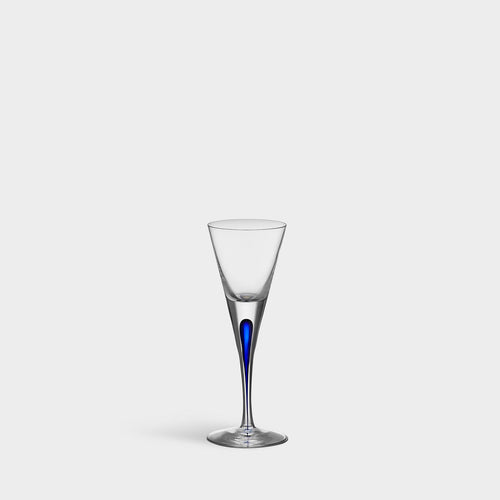 Orrefors Intermezzo Blue Snaps