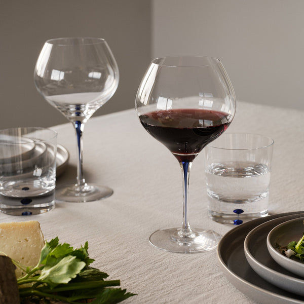 Load image into Gallery viewer, Orrefors Intermezzo Blue Double Old Fashioned - Set of 2
