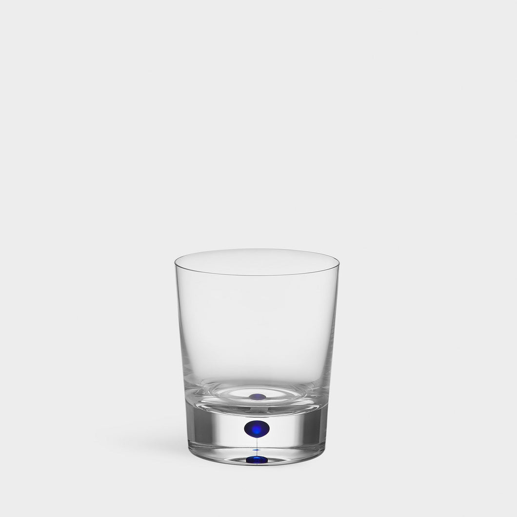 Orrefors Intermezzo Blue Double Old Fashioned