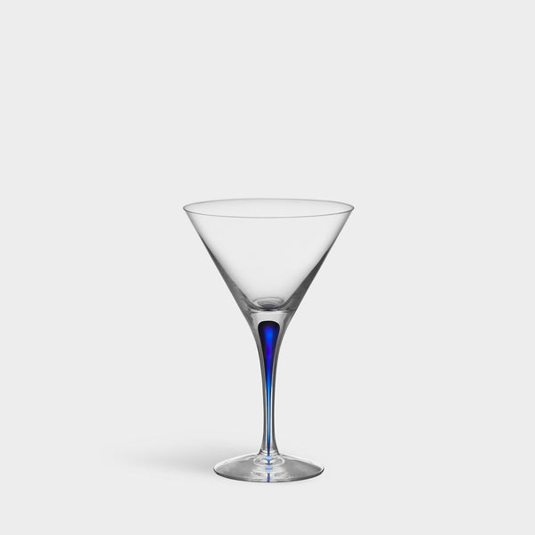 Load image into Gallery viewer, Orrefors Intermezzo Blue Martini
