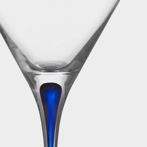 Load image into Gallery viewer, Orrefors Intermezzo Blue Martini - Set of 2
