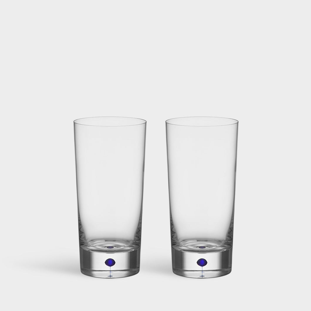 Orrefors Intermezzo Blue Tumbler - Set of 2