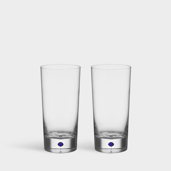 Load image into Gallery viewer, Orrefors Intermezzo Blue Tumbler - Set of 2
