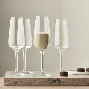 Orrefors Pulse Champagne Set of 2