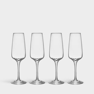 Orrefors Pulse Champagne Set of 4