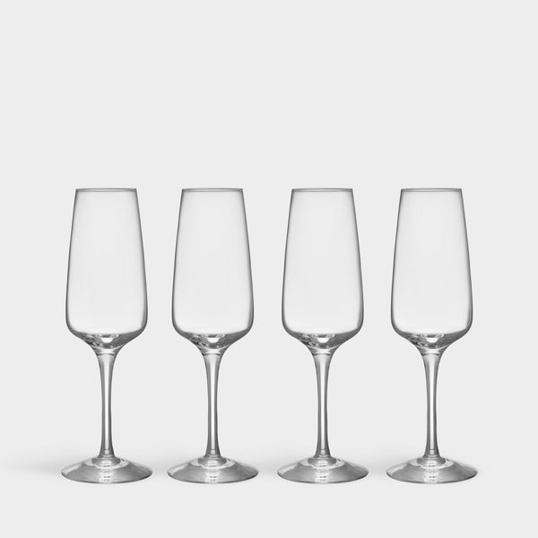 Load image into Gallery viewer, Orrefors Pulse Champagne Set of 4

