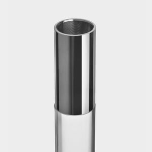 Orrefors Lumiere Candlestick Silver Medium