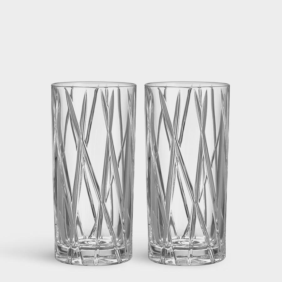 Orrefors City Highball - Set of 2