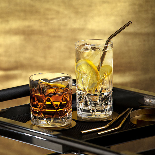 Load image into Gallery viewer, Orrefors Peak Double Old Fashioned - Set of 4
